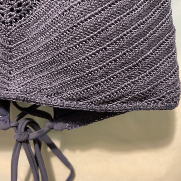 NWT HIGH NECK CROCHET STYLE TANKINI TOP SZ XL - Picture 2 of 10